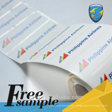 Hot selling machine blank tamper proof security labels With Long-term Technical Support